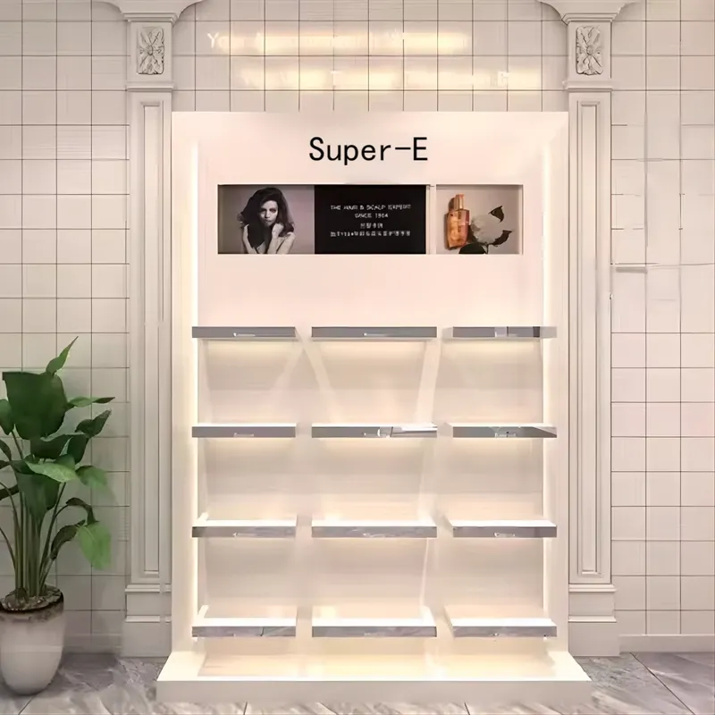Interior Design Nail Salon - Makeup Showcase Retail Shop Interior Design