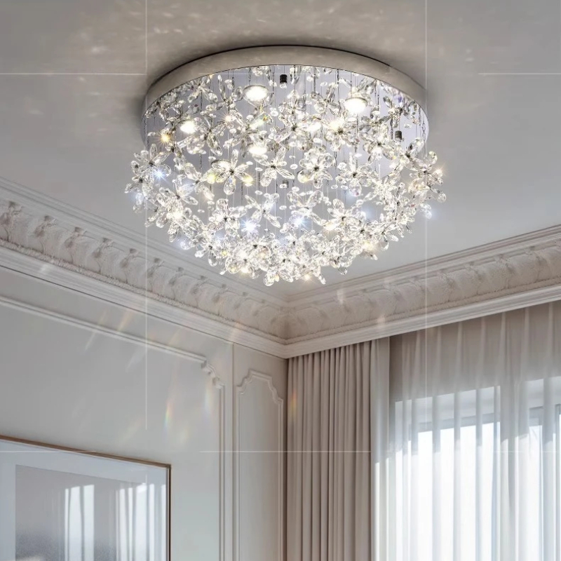 Interior Design Luxury Living Room - American Luxury K9 Crystal Acrylic designer