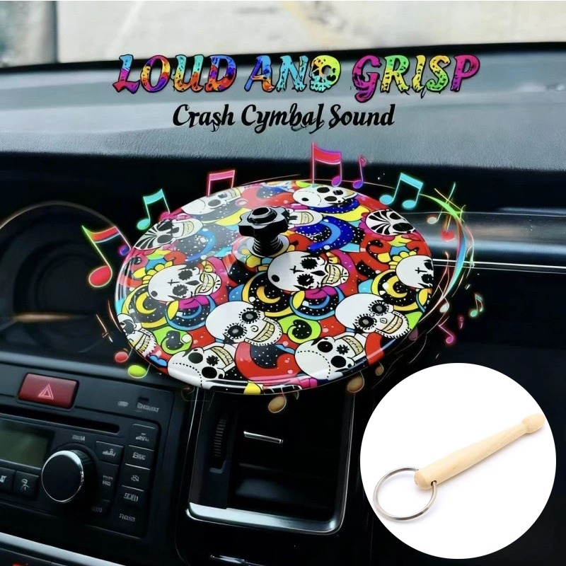 Interior Design Concept - Mini Drums Colliding With Cymbals Vent