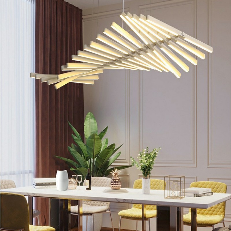 Fishbone Chandelier Nordic LED - đánh giá và giá Interior Design Meeting Room