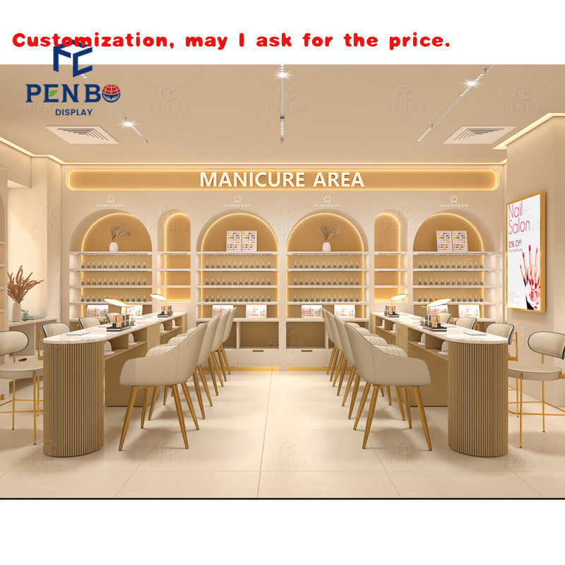 custom.Custom Simple Style Nai - đánh giá và giá Interior Design Nail Salon