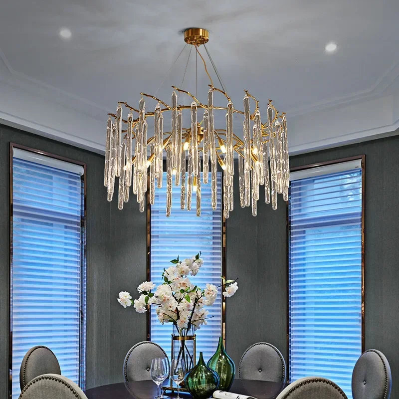 Nordic Luxury Colorful Crystal - đánh giá và giá Interior Design Luxury Living Room