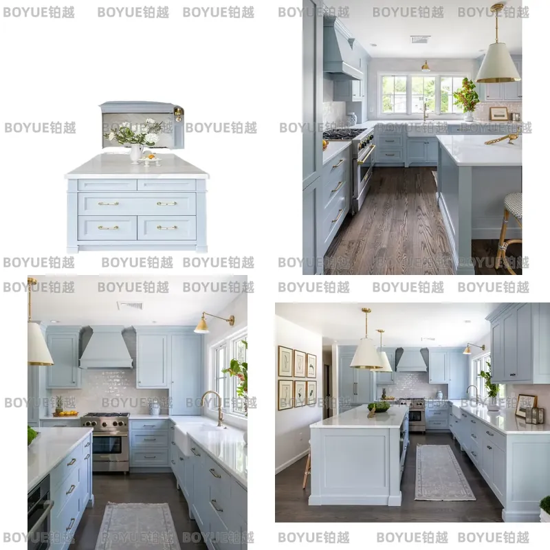 Luxury Modern Solid Wood Kitch - đánh giá và giá Interior Design Kitchen Modern