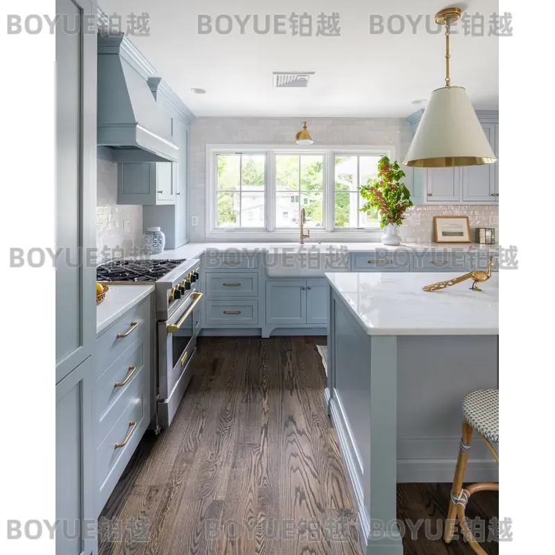 Luxury Modern Solid Wood Kitch - đánh giá và giá Interior Design Kitchen Modern