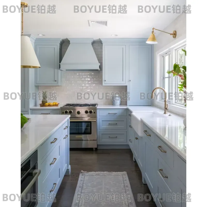 Luxury Modern Solid Wood Kitch - đánh giá và giá Interior Design Kitchen Modern