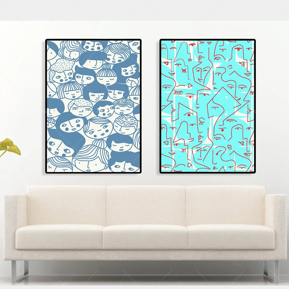 Portrait Graphic Sketch Art De - đánh giá và giá Interior Design Scandinavian
