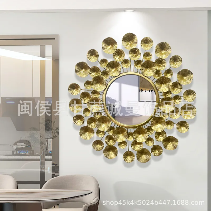European Style Gold Metal Wall - đánh giá và giá Interior Design Luxury Living Room