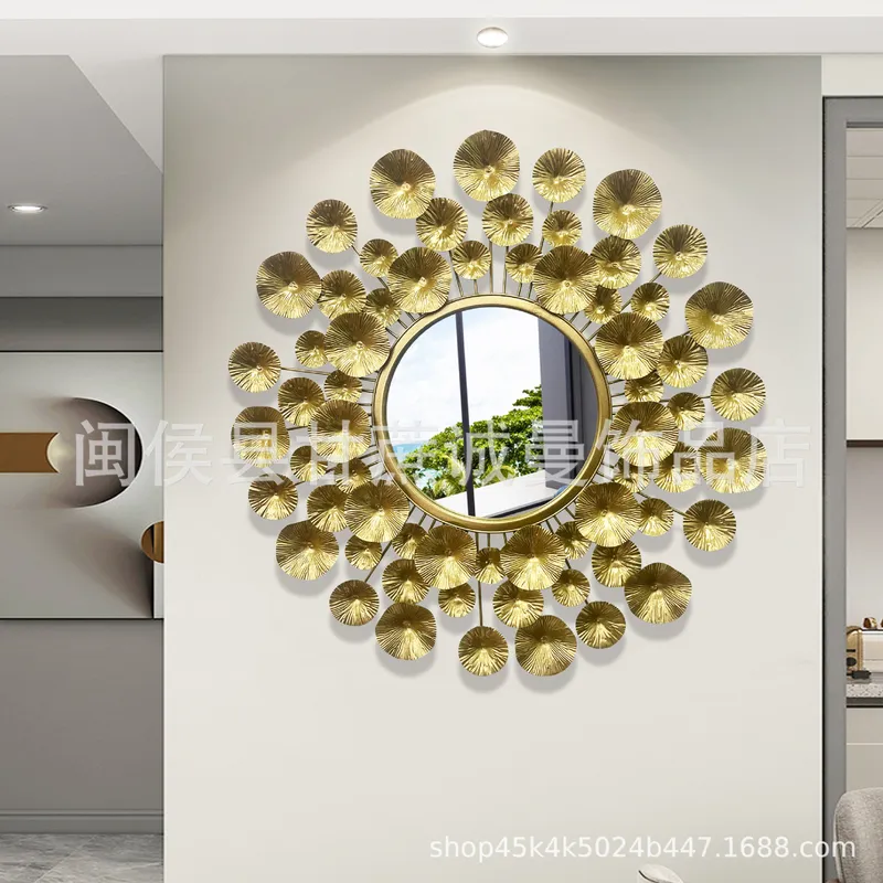 European Style Gold Metal Wall - đánh giá và giá Interior Design Luxury Living Room