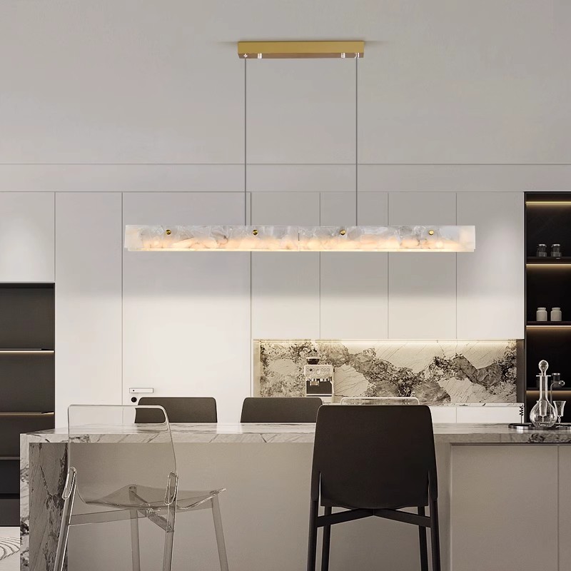 Postmodern Marble Long Pendant - đánh giá và giá Interior Design Kitchen Modern