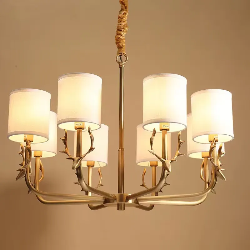 Copper Chandelier for Living R - đánh giá và giá Interior Design Kitchen Modern