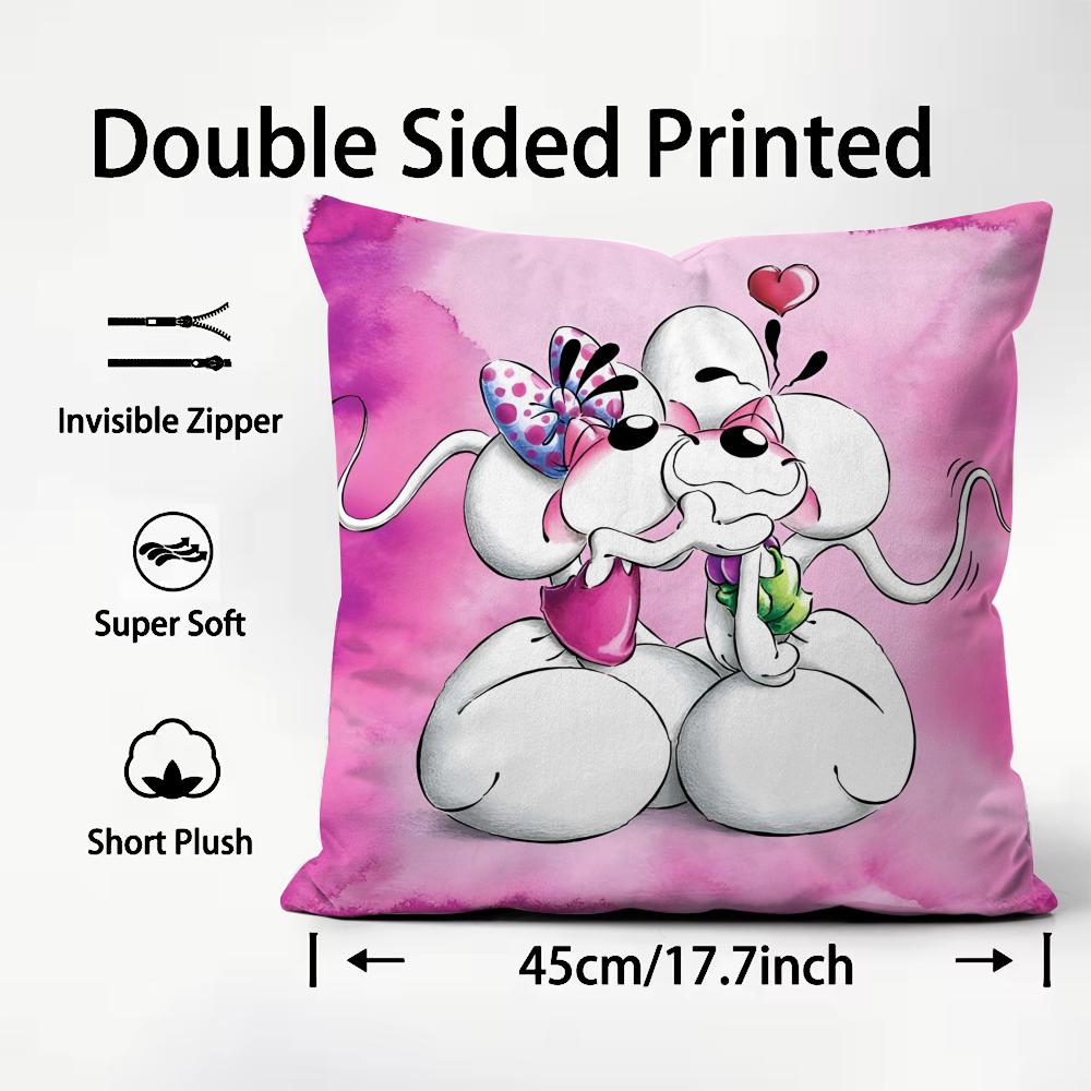 Cartoon D-Diddl Cushion Cover  - đánh giá và giá Interior Design Concept
