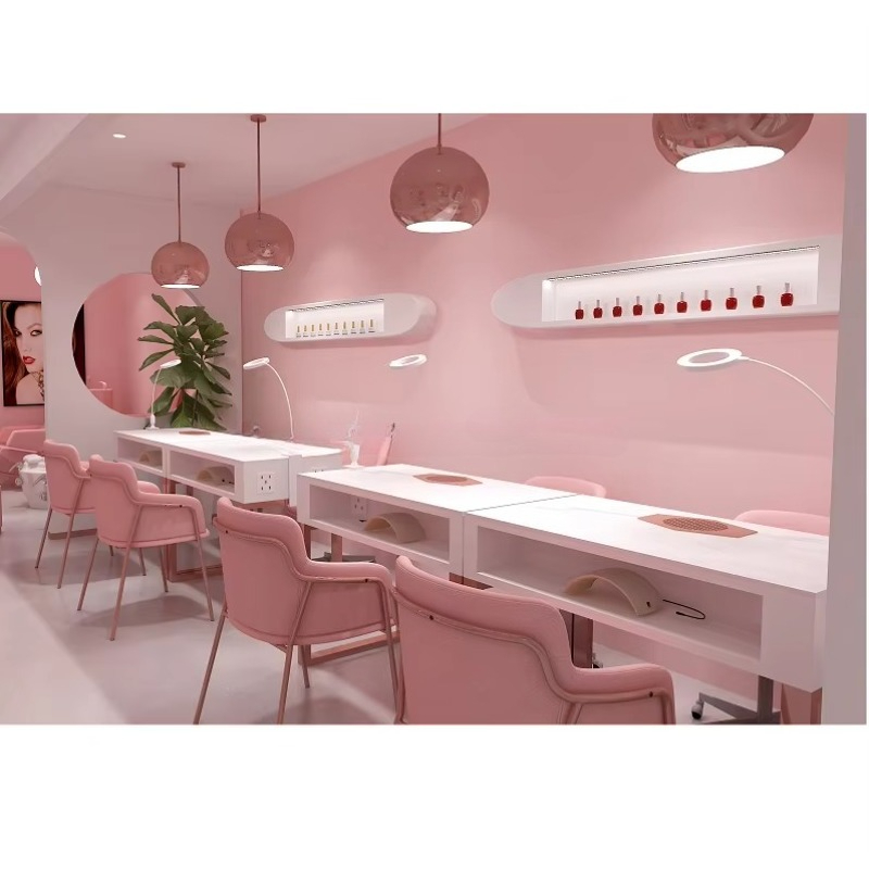 Custom Modern Commercial Furni - đánh giá và giá Interior Design Nail Salon