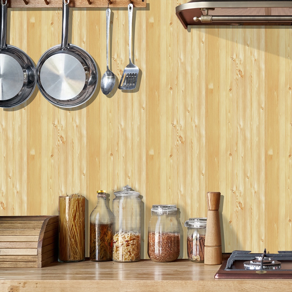 Scandinavian Wood Grain PVC Wa - đánh giá và giá Interior Design Scandinavian