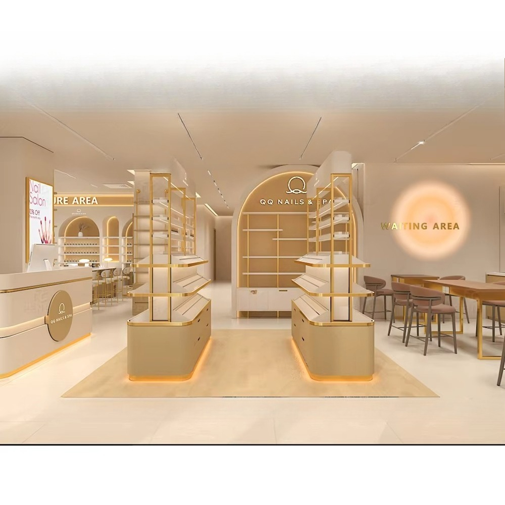 One-Stop Nail Art Spa Salon De - đánh giá và giá Interior Design Nail Salon