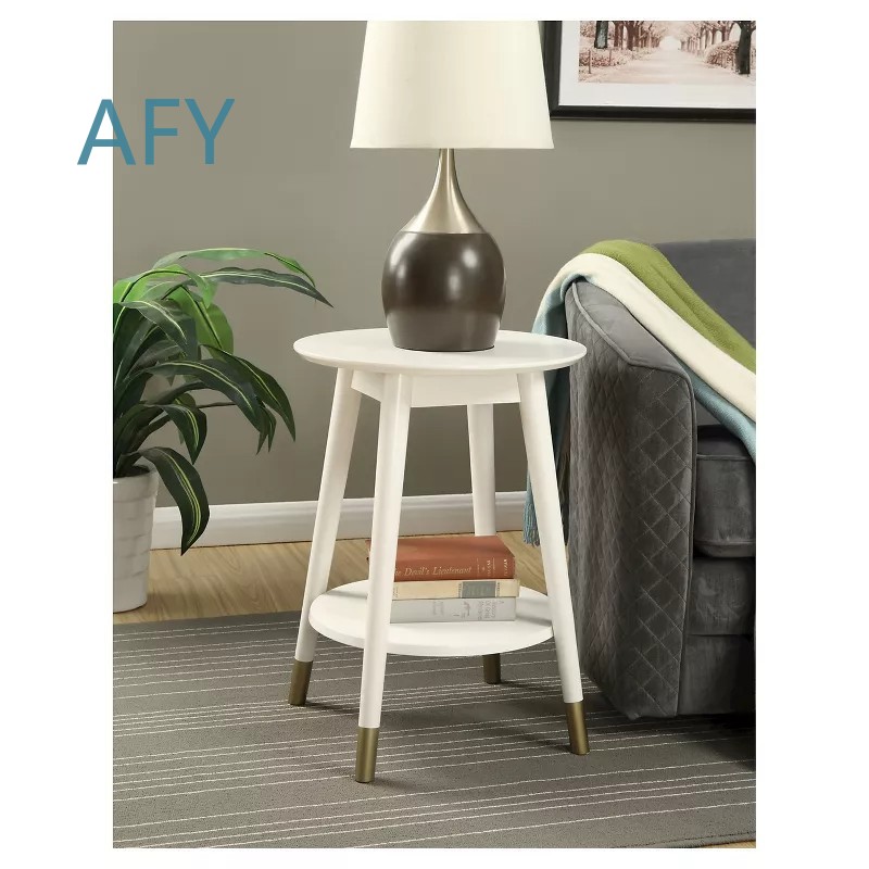 Wooden Side Table with Bottom  - đánh giá và giá Muji Home Storage