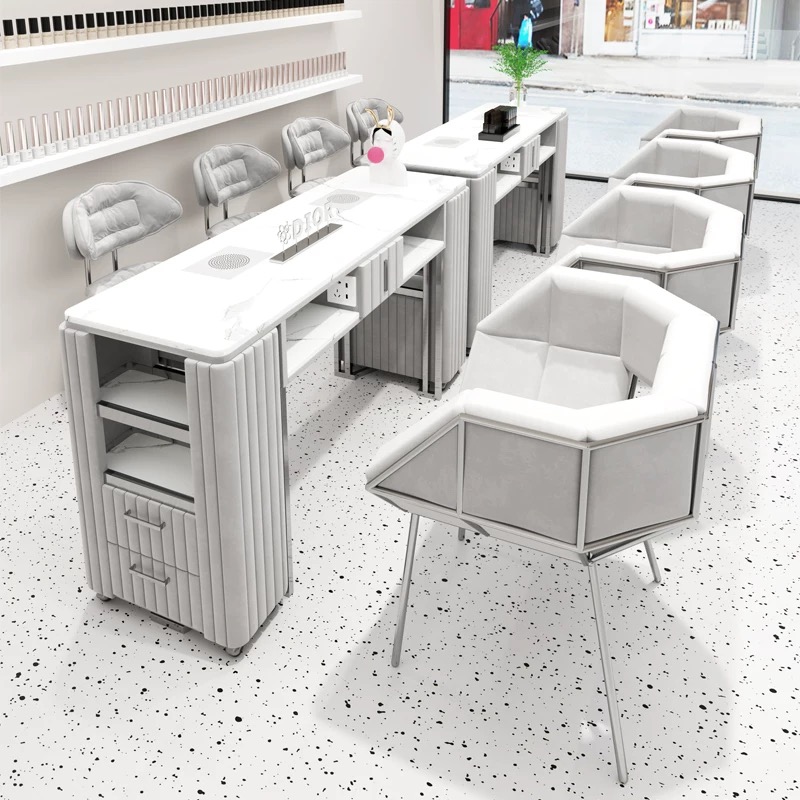 Luxury Modern Beige Nail Art F - đánh giá và giá Interior Design Nail Salon