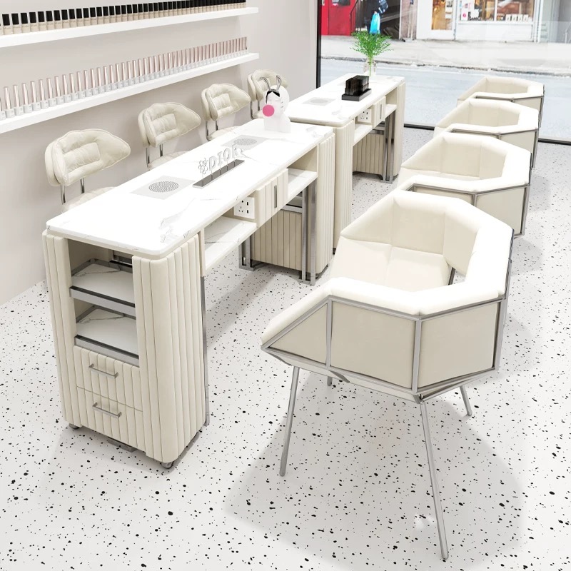 Luxury Modern Beige Nail Art F - đánh giá và giá Interior Design Nail Salon