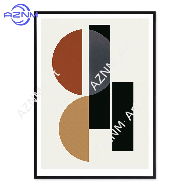 1/2pcs Abstract Geometric Shap - đánh giá và giá Interior Design Scandinavian