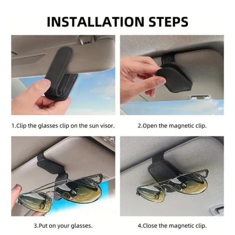 Car Sun Visor Glasses Case Hol - đánh giá và giá Interior Design Styles