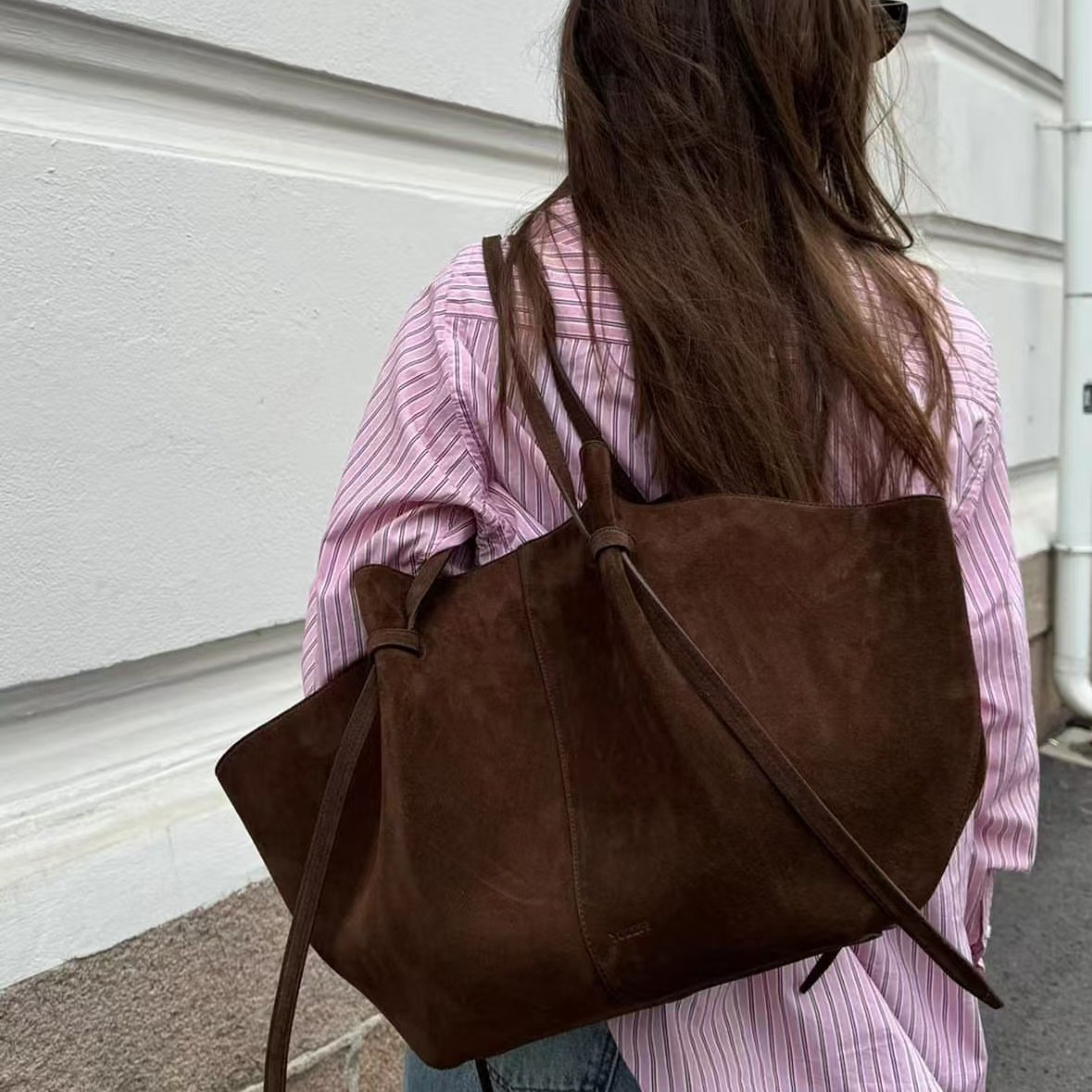 Faux Suede Tote Bags For Women - đánh giá và giá Interior Design Names
