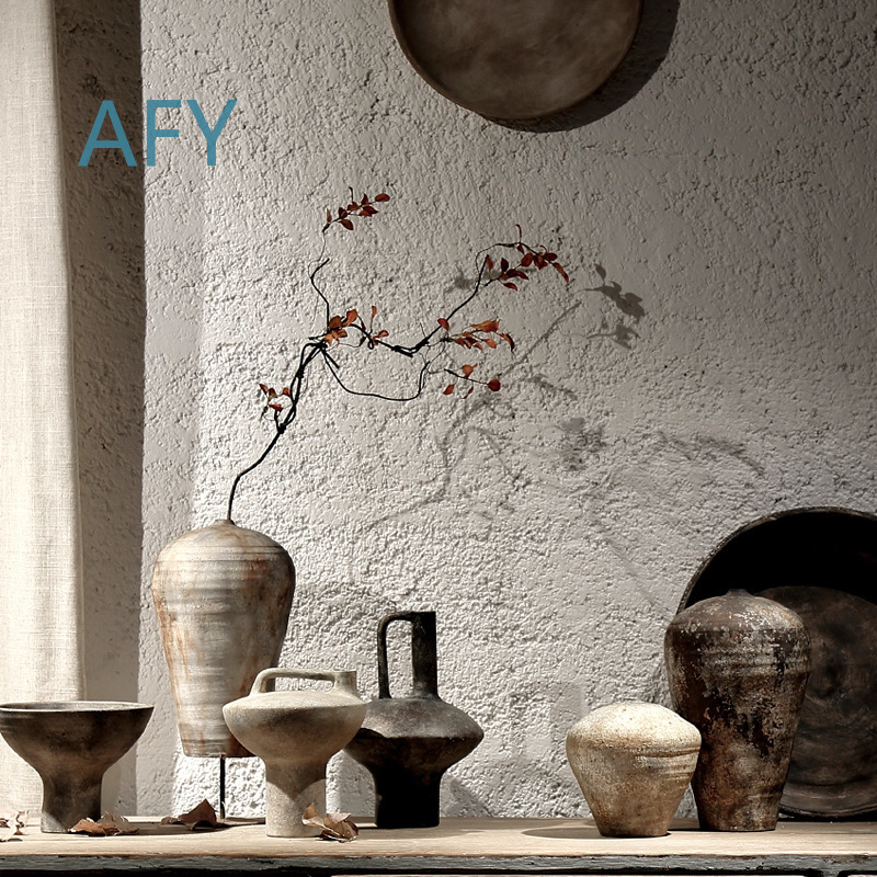Wabi Sabi Vintage Ceramic Vase - đánh giá và giá Interior Design Zen