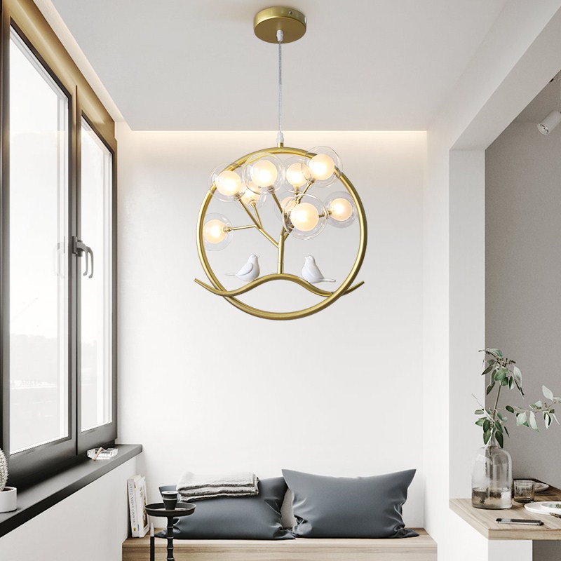 Nordic ball chandelier gold De - đánh giá và giá Interior Design Kitchen Modern