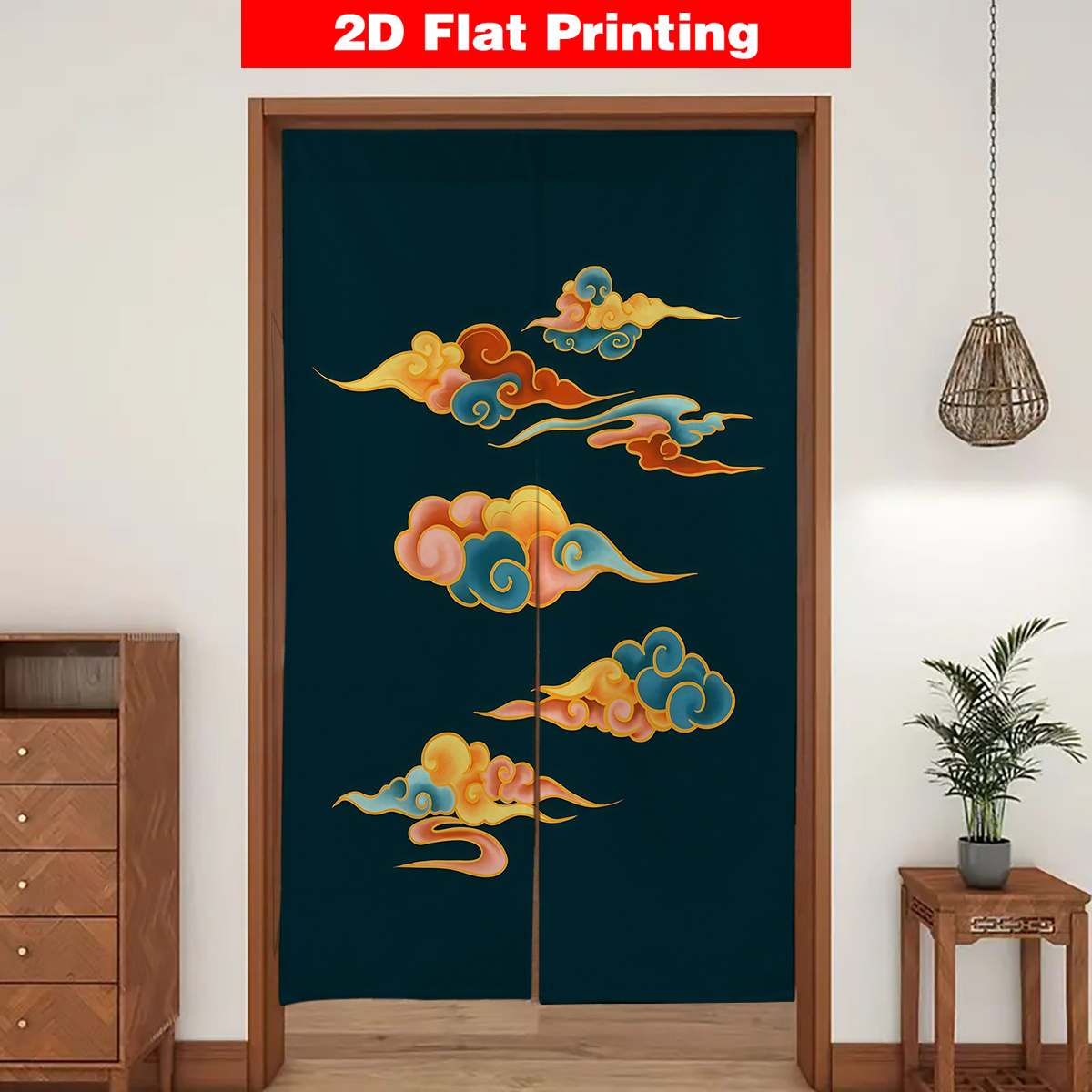 Japanese Door Curtain Screen D - đánh giá và giá Interior Design Zen