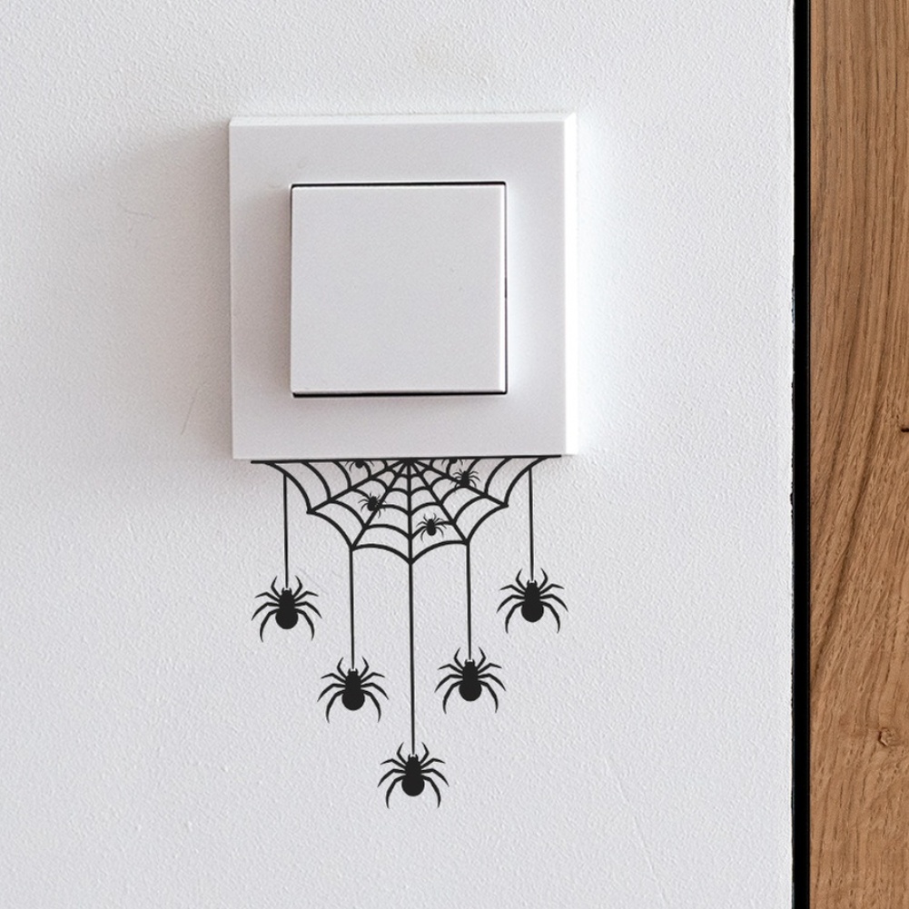 Halloween Web Wall Decal for L - đánh giá và giá Interior Design Web