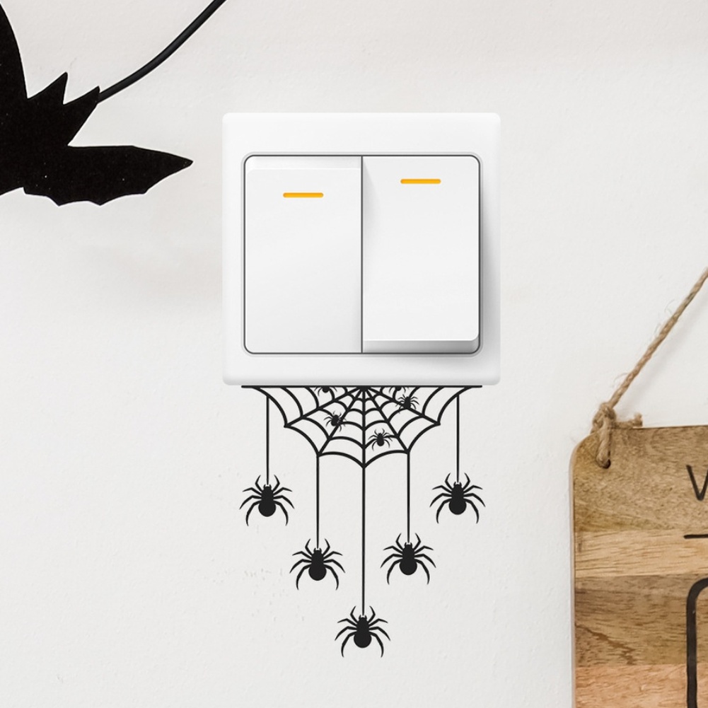 Halloween Web Wall Decal for L - đánh giá và giá Interior Design Web