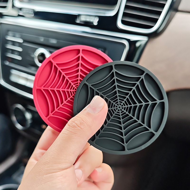 4pcs Spider Web Design Car Cup - đánh giá và giá Interior Design Web
