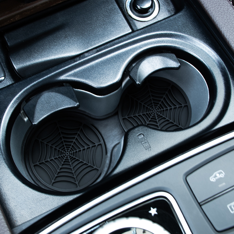 4pcs Spider Web Design Car Cup - đánh giá và giá Interior Design Web