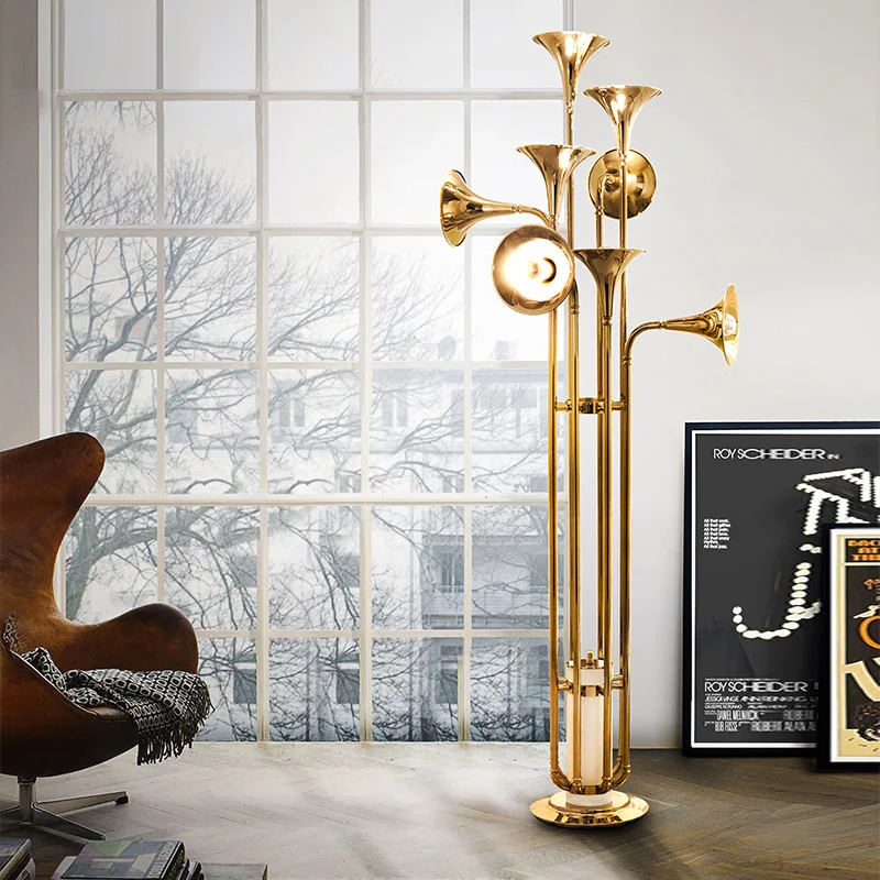 Nordic Trumpet Pendant Lamp fo - đánh giá và giá Interior Design Kitchen Modern