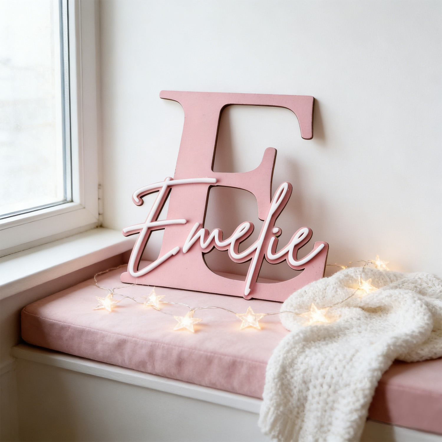 1pc Double-layer Wooden Name D - đánh giá và giá Interior Design Names