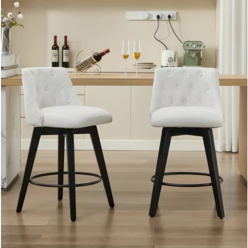 Modern style fabric bar stool  - đánh giá và giá Interior Design Kitchen Modern