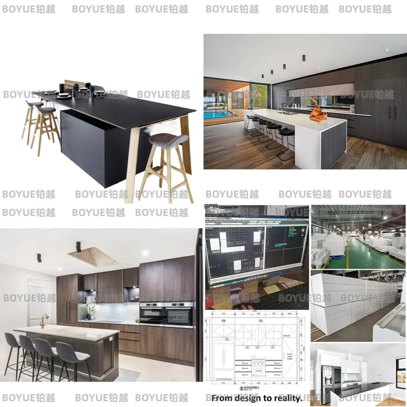 Modern Custom Kitchen Cabinets - đánh giá và giá Interior Design Kitchen Modern