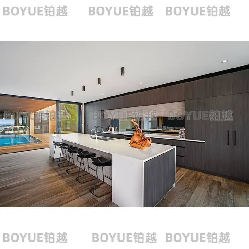 Modern Custom Kitchen Cabinets - đánh giá và giá Interior Design Kitchen Modern