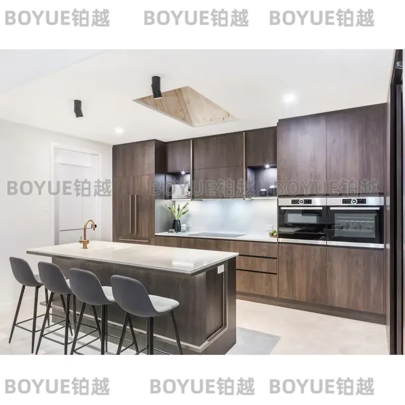 Modern Custom Kitchen Cabinets - đánh giá và giá Interior Design Kitchen Modern
